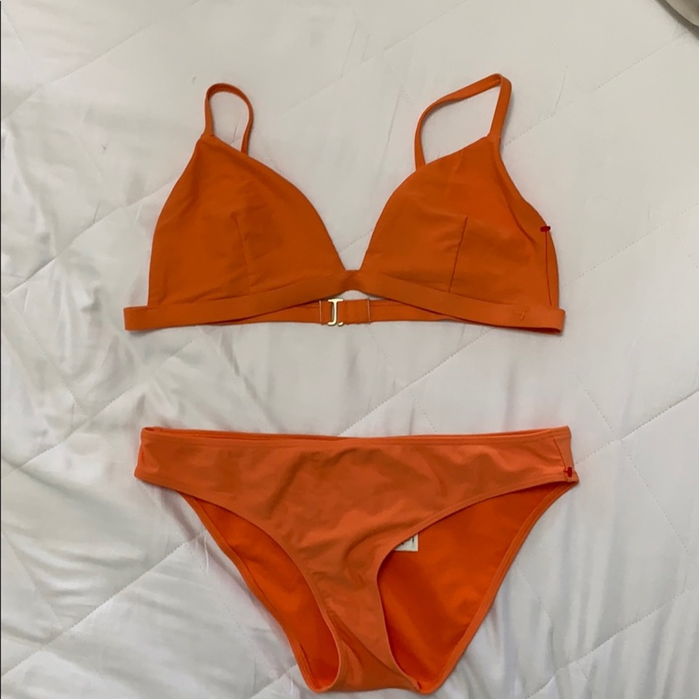 Hollister orange bikini